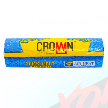 Уголь для кальяна Carbopol 40 mm CROWN