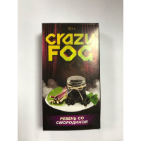 Кальянная смесь Crazy Fog 50 гр. Ревень с Смородиной