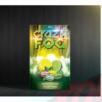 Кальянная смесь Crazy Fog 50 гр. Лимонные Леденцы