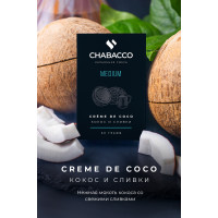 Кальянная смесь Chabacco 50 гр. Strong Creme De Coco