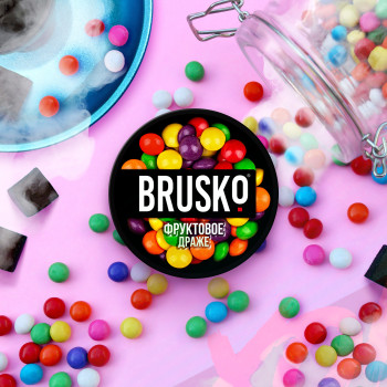 Кальянная смесь Brusko 50 гр. Medium Фруктовое драже