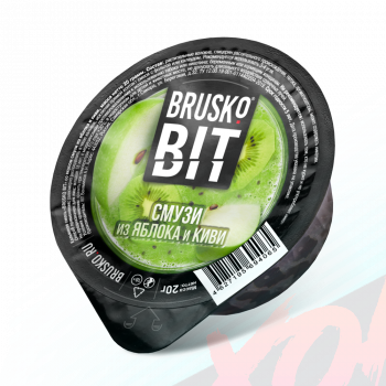 Кальянная смесь Brusko BIT 20 гр. Смузи Яблоко и Киви