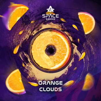 Кальянная смесь Space Smoke 125 гр. Orange Clouds