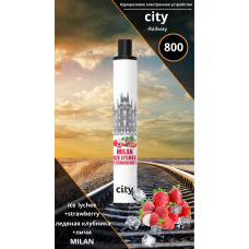 Электронное устройство City Railway Milan Strawberry Lychee 