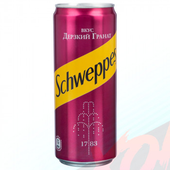 Schweppes дикий гранат 0.33 ж/б