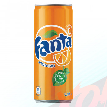 Fanta 0.33 ж/б