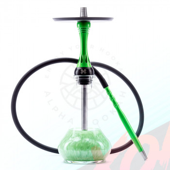 Шахта Alpha Hookah Green Fluor