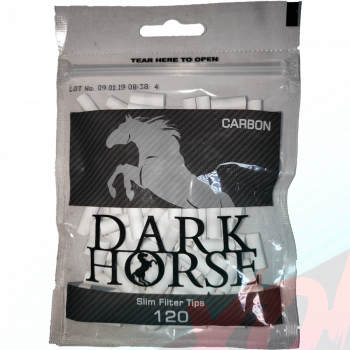 Сигаретные фильтры DarkHorse Slim Carbon