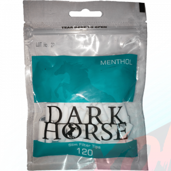 Сигаретные фильтры DarkHorse Slim Menthol 120