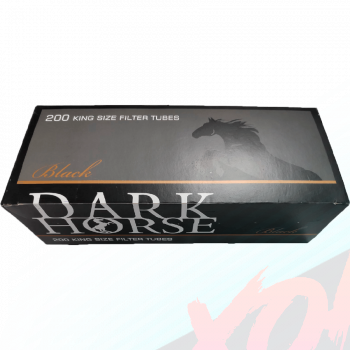 Сигаретные гильзы DarkHorse Black 200 шт.