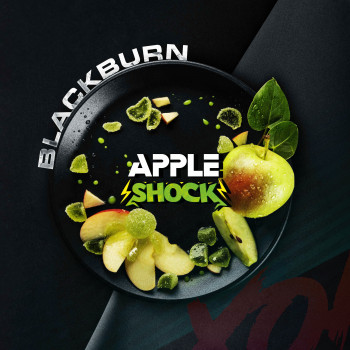 Табак для кальяна Burn Black 200 гр Apple Shock