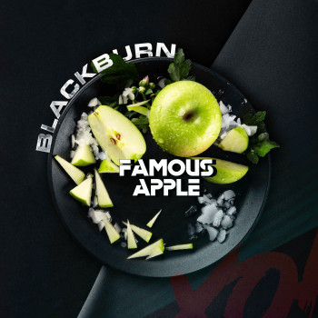 Табак для кальяна Burn Black 100 гр Famous Apple