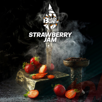 Табак для кальяна Burn Black 25 гр. Strawberry Jam