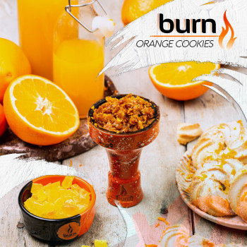 Табак для кальяна Burn 200 гр Orange Cookies