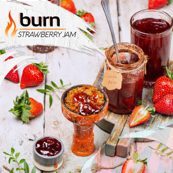 Табак для кальяна Burn 200 гр Strawberry Jam