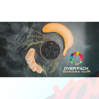 Табак для кальяна Overpack Medium 100 гр. Banana Gum